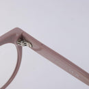CHANEL COCO Mark Ball Chain Strap Glasses Plastic Pink CC Auth BA4089-9