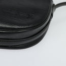 LOUIS VUITTON Epi Jeune Fille MM Shoulder Bag Black M52152 LV Auth BA4090-16