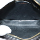 LOUIS VUITTON Epi Jeune Fille MM Shoulder Bag Black M52152 LV Auth BA4090-9