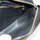 LOUIS VUITTON Epi Jeune Fille MM Shoulder Bag Black M52152 LV Auth BA4090-20