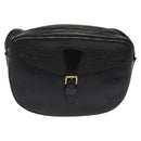 LOUIS VUITTON Epi Jeune Fille MM Shoulder Bag Black M52152 LV Auth BA4090-13