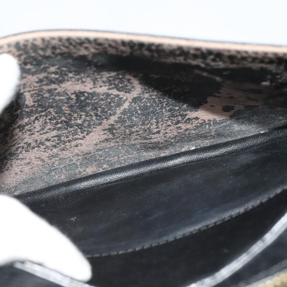 LOUIS VUITTON Epi Jeune Fille MM Shoulder Bag Black M52152 LV Auth BA4090