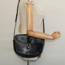 LOUIS VUITTON Epi Jeune Fille MM Shoulder Bag Black M52152 LV Auth BA4090-22