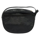 LOUIS VUITTON Epi Jeune Fille MM Shoulder Bag Black M52152 LV Auth BA4090-2