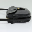 LOUIS VUITTON Epi Jeune Fille MM Shoulder Bag Black M52152 LV Auth BA4090-3