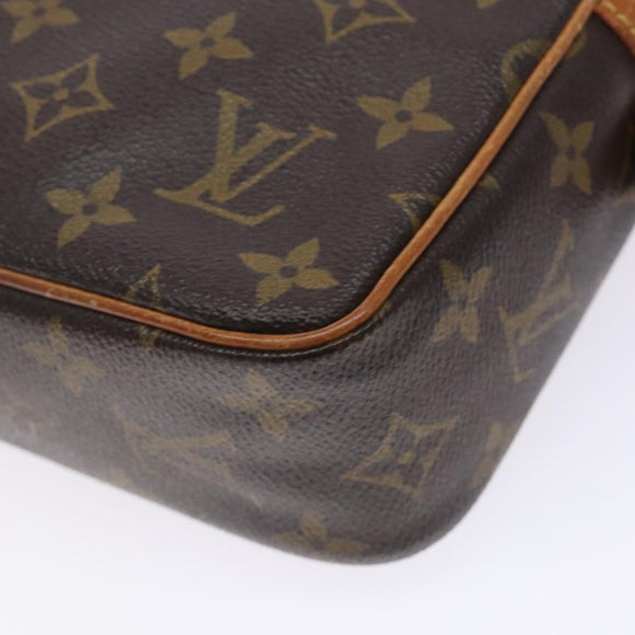 LOUIS VUITTON Monogram Compiegne 23 Clutch Bag M51847 LV Auth BA4092