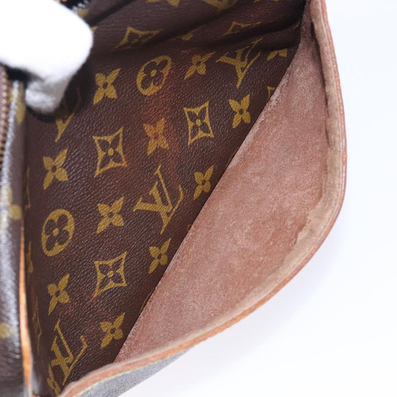 LOUIS VUITTON Monogram Compiegne 23 Clutch Bag M51847 LV Auth BA4092