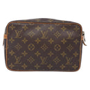 LOUIS VUITTON Monogram Compiegne 23 Clutch Bag M51847 LV Auth BA4092-2