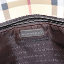 BURBERRY Nova Check Tote Bag PVC Beige Auth BA4094-15
