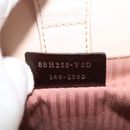 FENDI Petite to Jules Hand Bag Leather 2way Pink Silver Auth BA4096-22