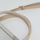 FENDI Petite to Jules Hand Bag Leather 2way Pink Silver Auth BA4096-8