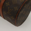 LOUIS VUITTON Monogram Papillon 30 Hand Bag M51385 LV Auth BA4107-14