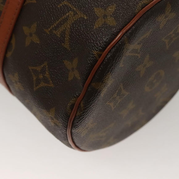 LOUIS VUITTON Monogram Papillon 30 Hand Bag M51385 LV Auth BA4107