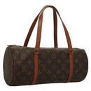 LOUIS VUITTON Monogram Papillon 30 Hand Bag M51385 LV Auth BA4107-1