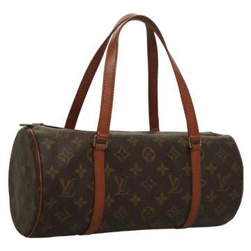 LOUIS VUITTON Monogram Papillon 30 Hand Bag M51385 LV Auth BA4107