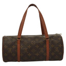 LOUIS VUITTON Monogram Papillon 30 Hand Bag M51385 LV Auth BA4107-2