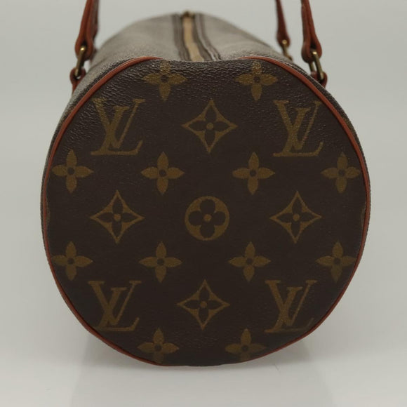 LOUIS VUITTON Monogram Papillon 30 Hand Bag M51385 LV Auth BA4107