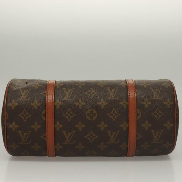 LOUIS VUITTON Monogram Papillon 30 Hand Bag M51385 LV Auth BA4107