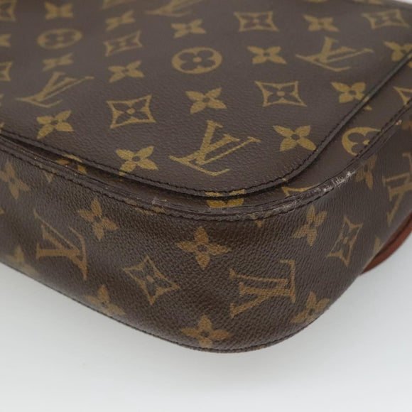 LOUIS VUITTON Monogram Saint Cloud GM Shoulder Bag M51242 LV Auth BA411