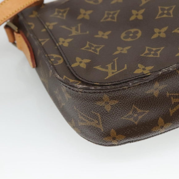 LOUIS VUITTON Monogram Saint Cloud GM Shoulder Bag M51242 LV Auth BA411
