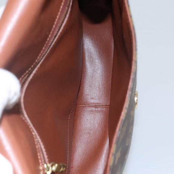 LOUIS VUITTON Monogram Saint Cloud GM Shoulder Bag M51242 LV Auth BA411