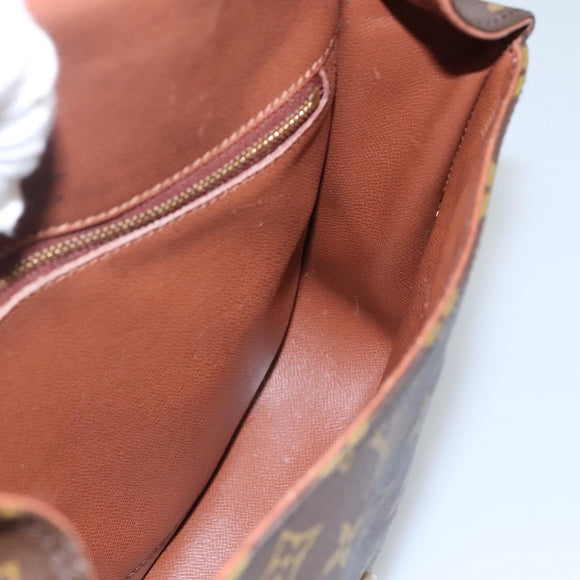 LOUIS VUITTON Monogram Saint Cloud GM Shoulder Bag M51242 LV Auth BA411