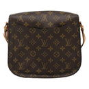 LOUIS VUITTON Monogram Saint Cloud GM Shoulder Bag M51242 LV Auth BA411-2