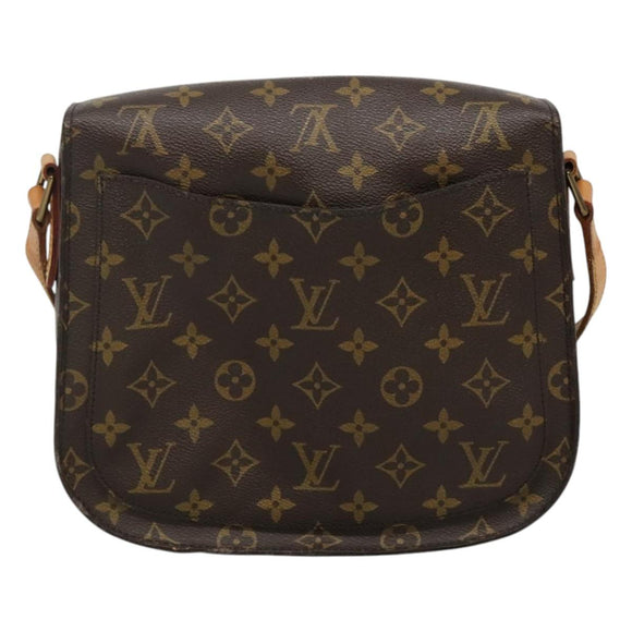 LOUIS VUITTON Monogram Saint Cloud GM Shoulder Bag M51242 LV Auth BA411