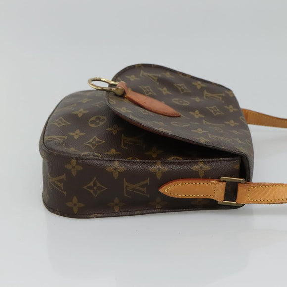 LOUIS VUITTON Monogram Saint Cloud GM Shoulder Bag M51242 LV Auth BA411