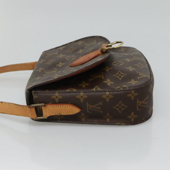 LOUIS VUITTON Monogram Saint Cloud GM Shoulder Bag M51242 LV Auth BA411