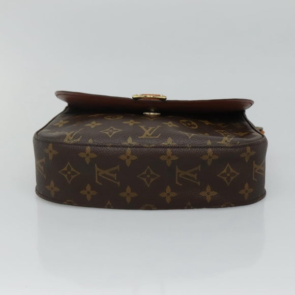 LOUIS VUITTON Monogram Saint Cloud GM Shoulder Bag M51242 LV Auth BA411