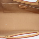 LOUIS VUITTON Monogram Vernis Roxbury Drive Hand Bag Noisette M91372 Auth BA4113-10