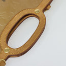 LOUIS VUITTON Monogram Vernis Roxbury Drive Hand Bag Noisette M91372 Auth BA4113-7