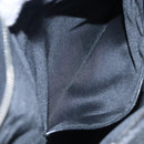 GUCCI GG Canvas Shoulder Bag Nylon Black Silver 001 3766 Auth BA4115-21