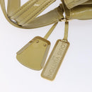 LOUIS VUITTON Cruise Line Sac Bicolor Hand Bag Enamel Yellow M92547 Auth BA4124-17