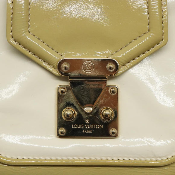 LOUIS VUITTON Cruise Line Sac Bicolor Hand Bag Enamel Yellow M92547 Auth BA4124