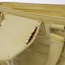 LOUIS VUITTON Cruise Line Sac Bicolor Hand Bag Enamel Yellow M92547 Auth BA4124-11