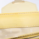 LOUIS VUITTON Cruise Line Sac Bicolor Hand Bag Enamel Yellow M92547 Auth BA4124-19