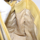 LOUIS VUITTON Cruise Line Sac Bicolor Hand Bag Enamel Yellow M92547 Auth BA4124-21