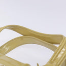 LOUIS VUITTON Cruise Line Sac Bicolor Hand Bag Enamel Yellow M92547 Auth BA4124-8