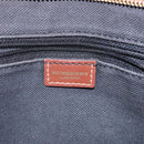 BURBERRY Nova Check Shoulder Bag PVC Beige Gold Auth BA4127-17