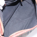 BURBERRY Nova Check Shoulder Bag PVC Beige Gold Auth BA4127-11