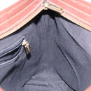 BURBERRY Nova Check Shoulder Bag PVC Beige Gold Auth BA4127-18