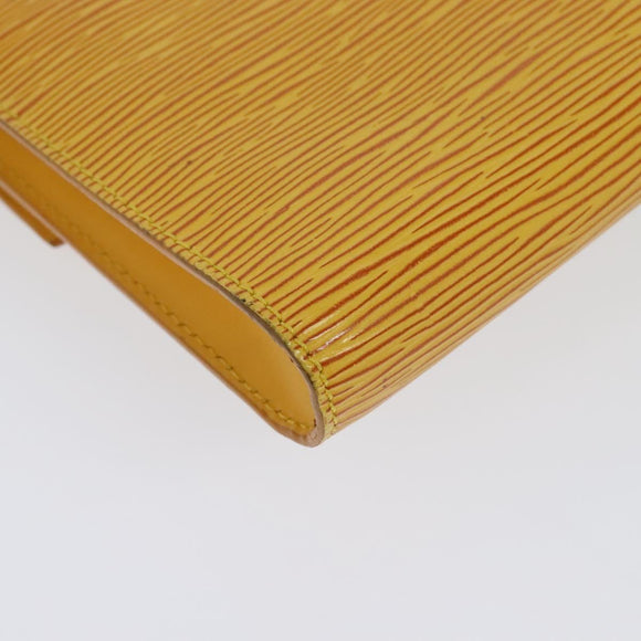 LOUIS VUITTON Epi Arsch Shoulder Bag Yellow M52579 LV Auth BA4144