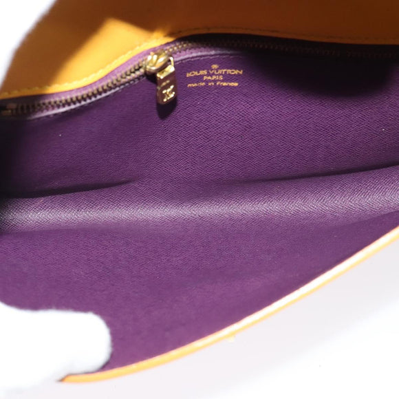 LOUIS VUITTON Epi Arsch Shoulder Bag Yellow M52579 LV Auth BA4144