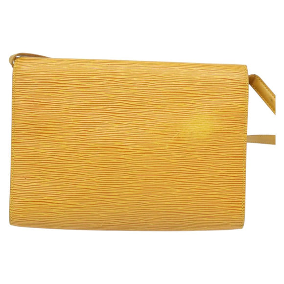 LOUIS VUITTON Epi Arsch Shoulder Bag Yellow M52579 LV Auth BA4144