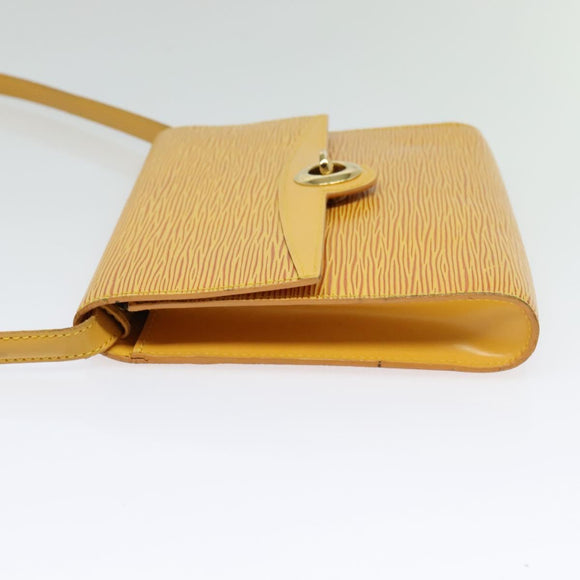 LOUIS VUITTON Epi Arsch Shoulder Bag Yellow M52579 LV Auth BA4144