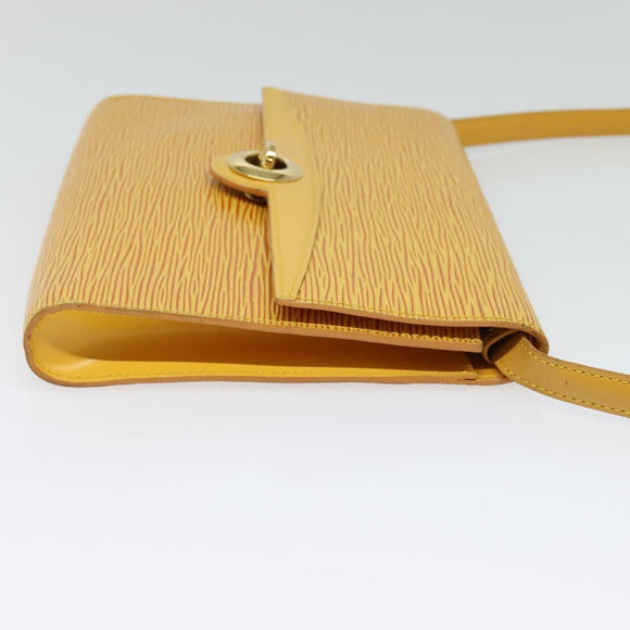 LOUIS VUITTON Epi Arsch Shoulder Bag Yellow M52579 LV Auth BA4144