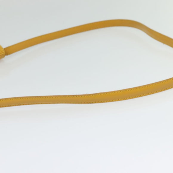 LOUIS VUITTON Epi Arsch Shoulder Bag Yellow M52579 LV Auth BA4144