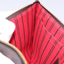 LOUIS VUITTON Damier Ebene Neverfull MM Pouch Accessory Pouch LV Auth BA4153-19